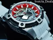Invicta Men's 52mm Limited Ed Star Wars CAPTAIN PHASMA Chrono White SS Watch