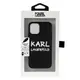 KARL LAGERFELD Iphone12(5.4吋) mini 塗鴉個性手機殼.黑