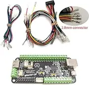 SZJLMKJ Advanced Breakout Fightting game controll Board USB Passthrough Edition Integrated Pico Fighting Board For PC PS4 (Board with hit harness)