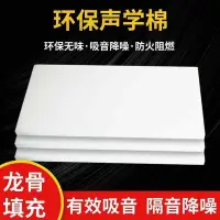 在飛比找Yahoo!奇摩拍賣優惠-阻燃隔音棉墻體聚酯纖維吸音板高密度消音棉超強ktv臥室填充~