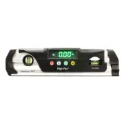 9 In. Waterproof IP67 Digital Torpedo Level and Protractor with Magnet LED Brigh