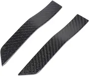 XTevu Side Marker Plate Ornaments, Carbon Fiber Front Side Fenders Vent Overlays, Wear Resistant Fenders Air Flow Vent Outlet Sticker Trim for Subaru WRX STI 2015 to 2021