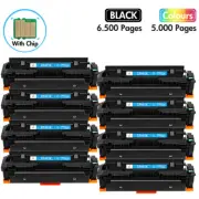 8PK Cyan Toner Fits for HP CF411X LaserJet Pro M452dw M477fdn M477fdw M477fnw