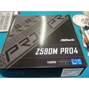 @電子街3C特賣會@全新 ASRock 華擎 Z590M Pro4 主機板 / Intel 千兆網卡 全新註冊四年保固