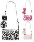 Michael Kors Jet Set Small Sequined Floral Print Crossbody Bag with Airpod Case
