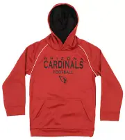 OuterStuff NFL Big Boys Performance Team Color Hoodie, Arizona Cardinals