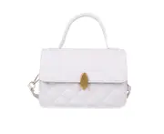 White*Womens Purse Shoulder Handbag Designer Handbags with Chain