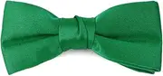 [boxed-gifts] Boy's Poly Satin Banded Clip On Bow Ties (Lavender)