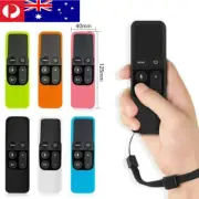 1/2x Anti Dust Remote Controller Silicone Case Cover For Apple TV (4th Gen) Siri