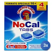 3x Chante Clair Limescale Tabs Washing 16 +4 Pieces