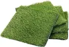 Juvale 4-Pack Artificial Grass Mat Squares, 12x12-Inch Fake Turf Tiles Green