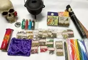 WICCA Magic Witchcraft Cauldron Starting Kit Altar Starter Kit