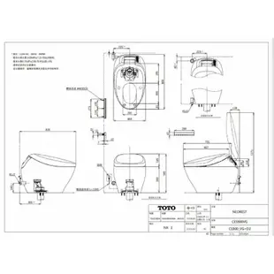 台灣公司貨 CES900VG TOTO 全自動馬桶 NEOREST NX1 中部免運費