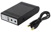 USB 5V, 9V & 12V Output Mini UPS Power Bank