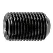 1/2"-20 x 3/4" Black Oxide Steel Fine Thread Socket Set Screws (5 pcs.)
