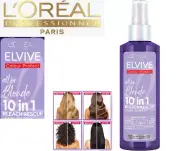 L'Oreal Elvive ALL FOR BLONDE 10-in-1 Bleach Rescue Leave in Spray - 200ml