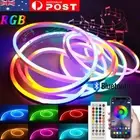 1M 5M 20M RGB LED Neon Strip Light Rope Bluetooth Music Control 12V Adv Sign AU