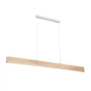 Langtoft Ash Wood Tricolour Led Pendant