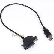 USB to Sata DVD Burner CD Rom Adapter Converter Cable For Laptop Optical drive