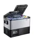 VEVOR 35L Car Fridge Portable Car Refrigerator Freezer Compressor Dual Zone