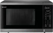 Sharp 1200W Inverter Microwave - Black Stainless Steel