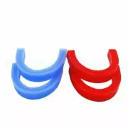 2 Boxes New Dental Lab Occlusal Rims Preformed Casting Bite Block Wax Blue+Red