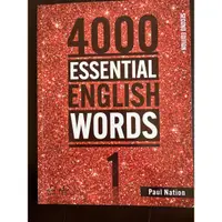 在飛比找蝦皮購物優惠-4000 Essential English Words  