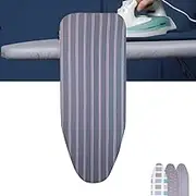 MAEEHDNKM Ironing Board Cover Pad 13x43 in, Heat Resistant Ironing Board Pad with Padding 2 Layers, Iron Board Cover with Elastic Adjustable(B,12x36 inch(30x90 cm))