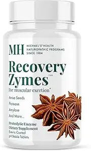 Michael's Naturopathic Programs Recovery Zymes - 180 Enteric Coated pH Stable Tablets - Proteolytic Enzyme Supplement, Supports Bodys Natural Inflammatory Response - Kosher - 60 Servings
