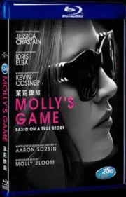 Free New DVD BD Box Set 1-Disc Mollys Game (2017) Movie All Region Blu-ray
