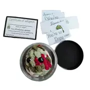Adopt a Weed Nugget Plushie in a Jar Plush Stuffed Toys,with Cards