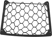 Mikinona Vehicle Cargo Net Durable Mesh Storage Pocket Organizer for Car Truck and Rv Easy Installation Sturdy Construction Convenient Access for Phones and Bags