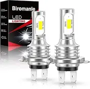 Biromanle Compatible for Honda CBR1000RR CBR300R CBR500R CBR600R Goldwing fog light Bulbs, H7 Motorcycle Bulbs or Fog Light, 300% bright 10000LM 6000K White,Plug and Play,2-Pack