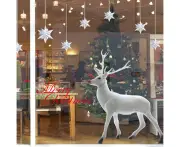 Window Glass Window Waterproof Wall Sticker Christmas Window Sticker