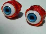 Halloween Prop Realistic Life Size Pair of Eye Poppers for skull, masks - FB011