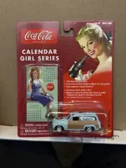 Johnny Lightning White Lightning Coca Cola Calendar Girl 1950 Mercury Woody