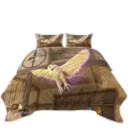 Fiction Artwork White Owl Coverlet
