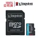 金士頓 高速記憶卡 SDCG3 1TB Canvas Go Plus microSD SDCG3 U3 V30 4K A2 1T