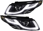 Car Styling Headlight Assembly Compatible For Rang Rover Evoque Headlight 2013 2014 2015 2016 2019 LED Headlights Auto Accessories(2012-2014_NO AFS)