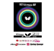 Butterfly Table Tennis Pingpong Rubber Tenergy 80 Red 1.9 2.1mm