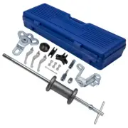 17x Auto Set Slide Hammer Dent Puller Tool Kit Wrench Adapter Axle Bearing Hub