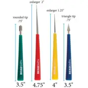 Tools Bead Reamer 4 peice Set Beading Hand Tool