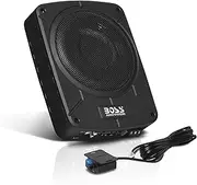 [BOSS Audio Systems] BAB8 Amplified Car Subwoofer - 800 Watts Max Power, Low Profile, 8 Inch Subwoofer, Remote Subwoofer Control, Great for Vehicles That Need Bass But Have Limited Space
