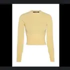 JACQUEMUS La Maille Soglia Sweater in Light Yellow Size 34 $605!!