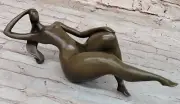Museum Quality Figurine: Handcrafted Bronze Sculpture by Mario Nick, Modern Sale