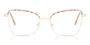 Cat Eye Full Rim Metal Women’s Glasses Online Tortoiseshell Size 54 - Lenses Included - Private Health Rebate - Blue Light Block - SmartBuy Collection