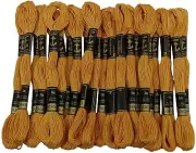 Anchor Stranded Cotton Thread for Cross Stitch/ Embroidery Color -Yellow 363