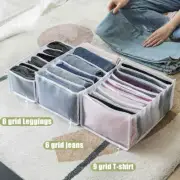 Home Pants Storage Organizer Underwear Sock Tie Drawer Divider Wardrobe Box Case