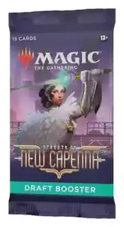 Magic the Gathering STREETS OF NEW CAPENNA Draft Booster Pack - NEW SEALED