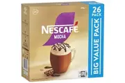Nescafe Mocha Coffee Sachets 26 Pack